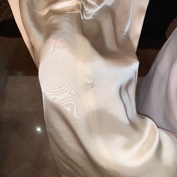 Helmut Lang Lace Slip Top/Camisole, Size S, Ivory & Black - Picture 13 of 13